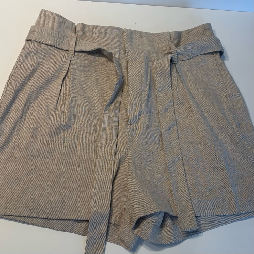 Banana Republic High Waist Tan Shorts